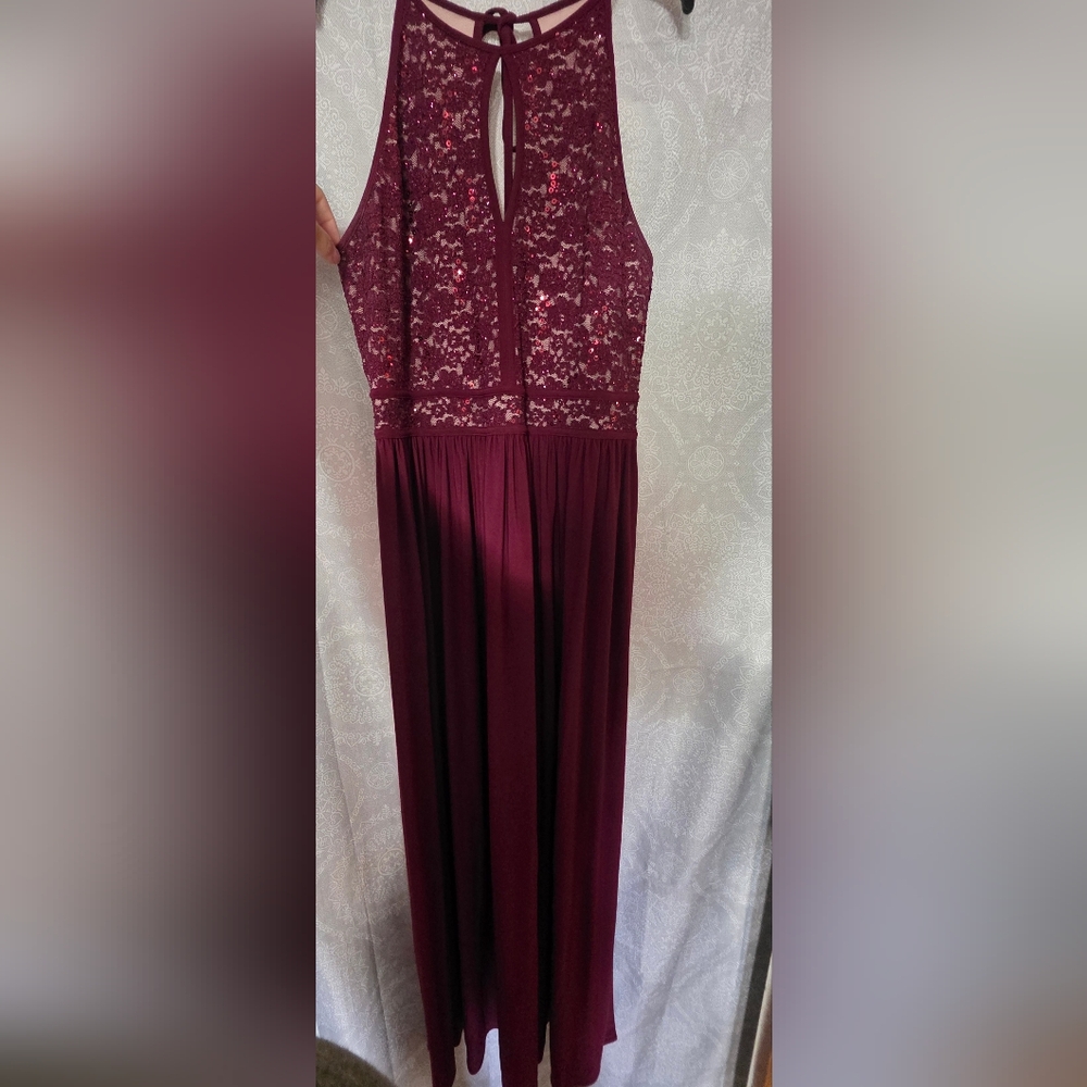 Morgan & Co. Halter Gown